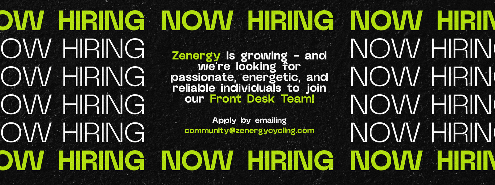 Now Hiring